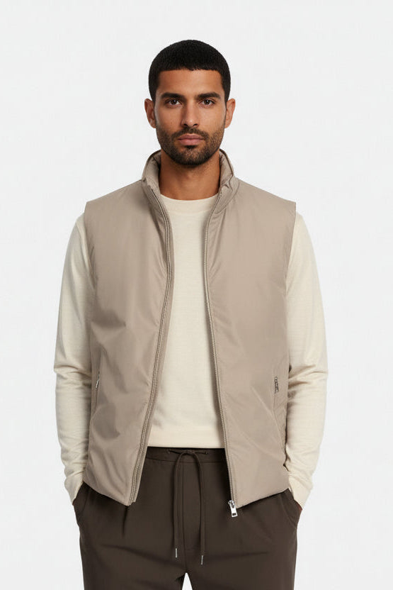 Light Beige Bodywarmer