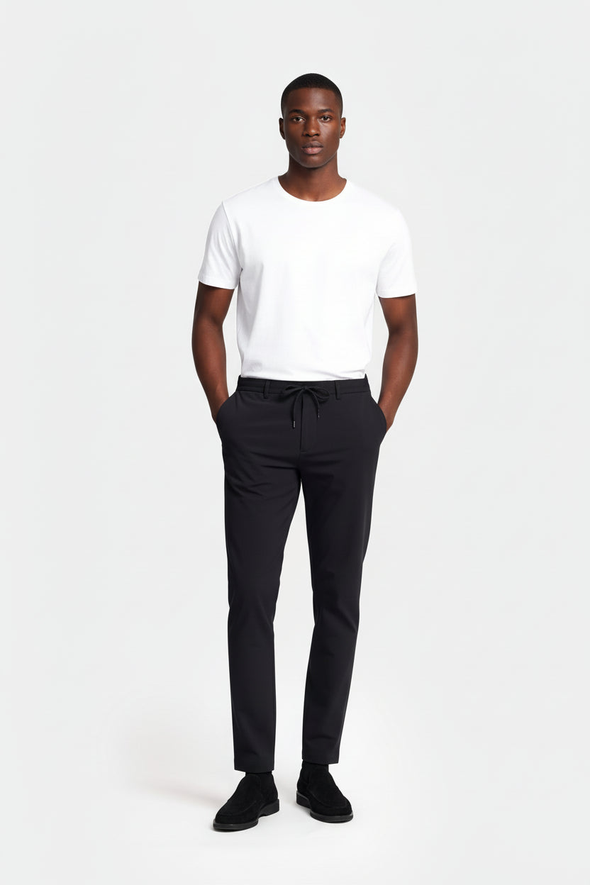 Onyx Black Smart Pants
